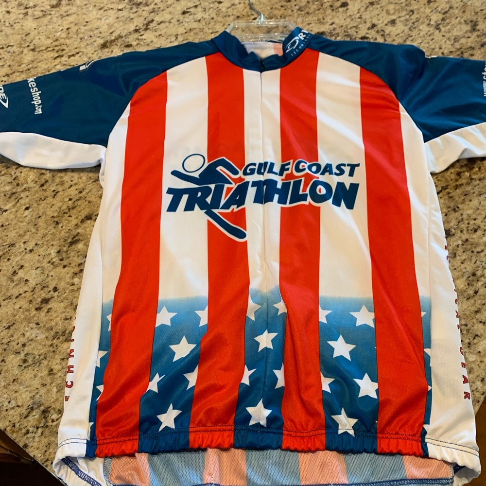 Gulf coast triathlon cycling jersey